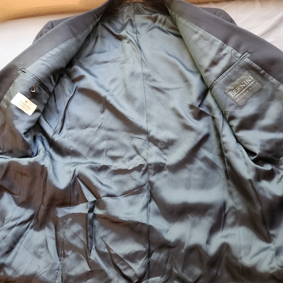 š„Ermendilgo Zegna 40R Tuxedo Navy/Dark Blue - Picture 4 of 8